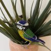 Beaded Blue -Tit British Birds Collection