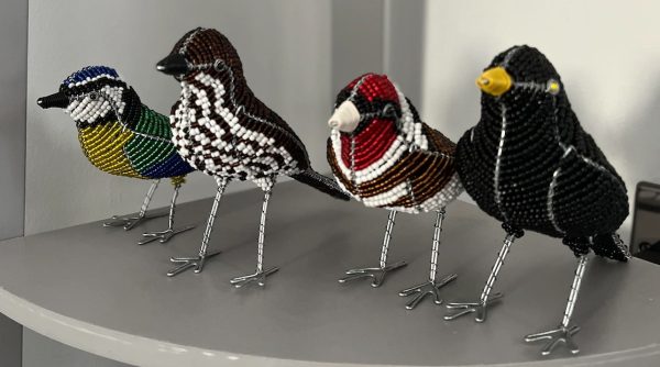 Thrush- Beads- British Birds Collection