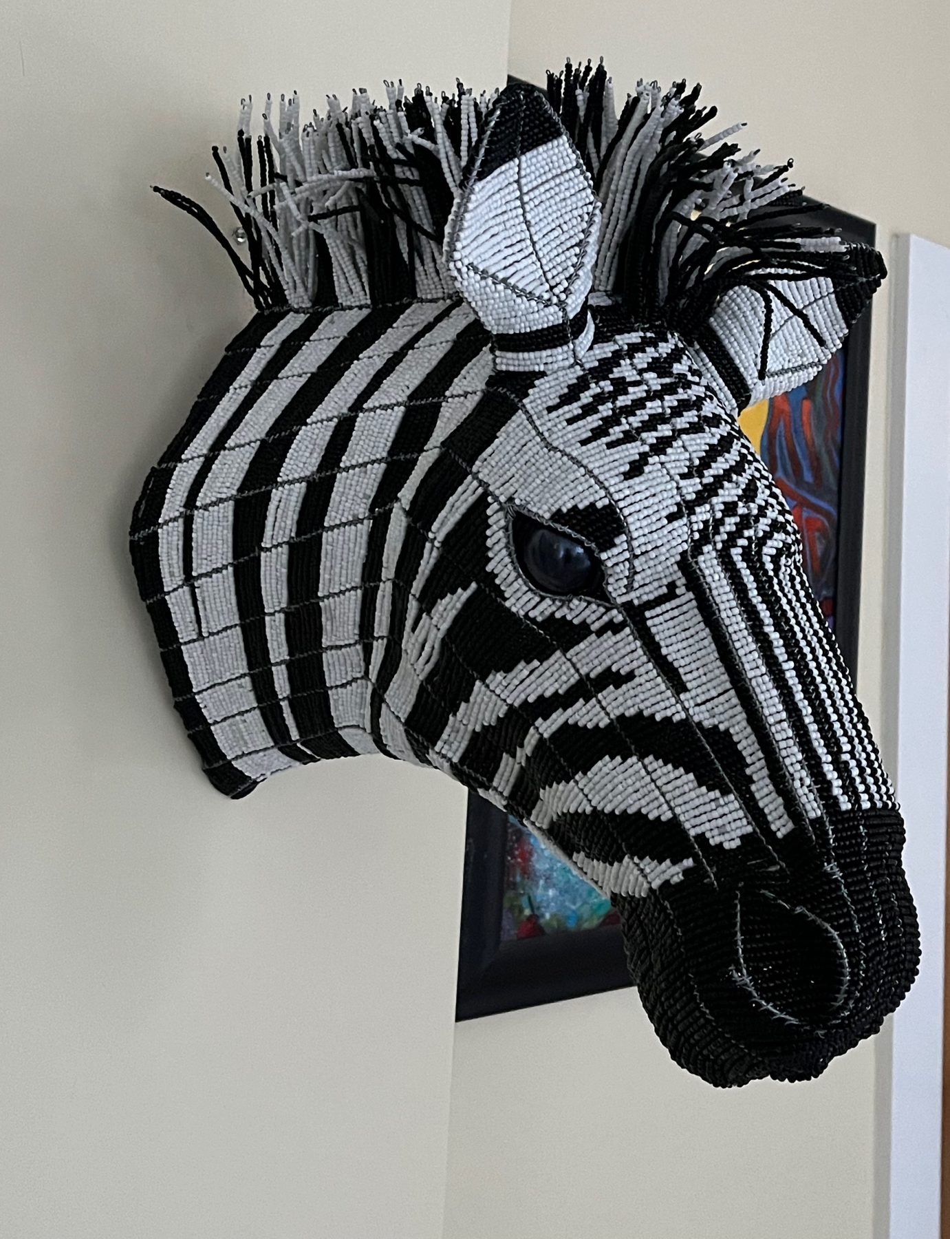 Zebra Wall Mounted head
