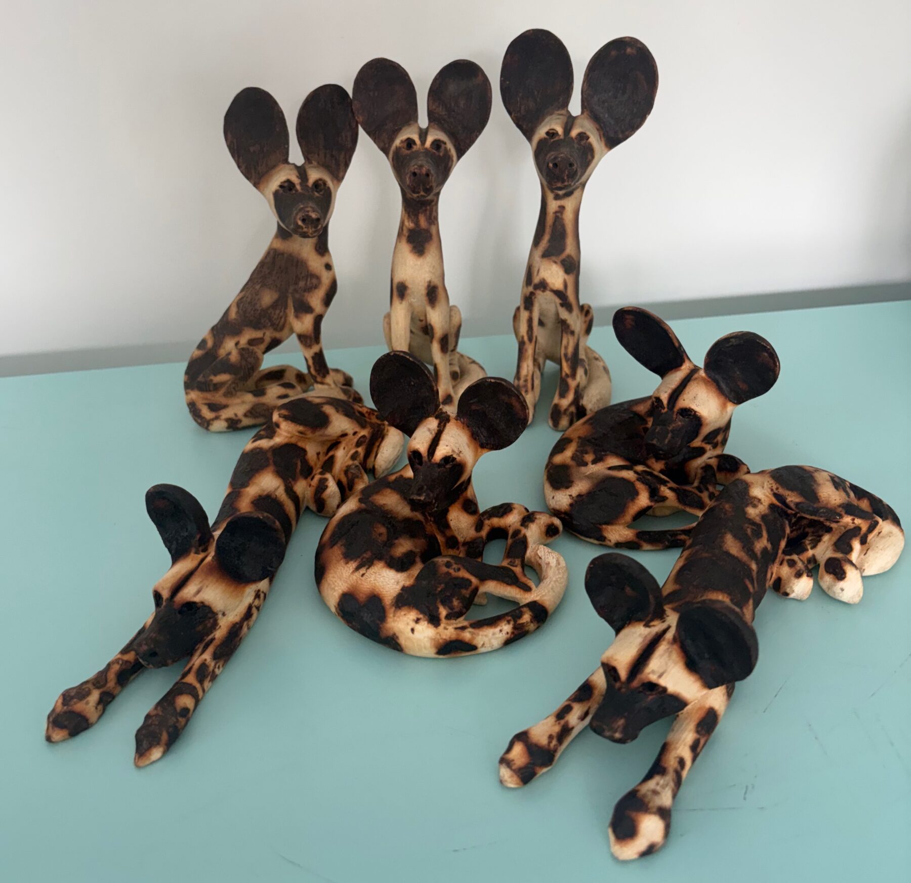 Wild Dog/Painted Dog-Wood